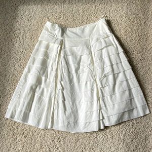 Club Monaco While ruffle Skirt